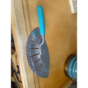 Vintage Foley Food Slicer Guide – Minneapolis, MN – Turquoise Handle – Patent No